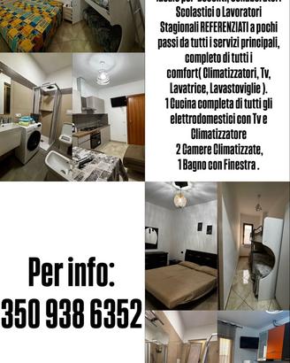 Disponibile Appartamento 1 Settembre / 30 Giugno