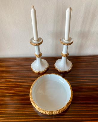 Candelabro e coppa Rosenthal