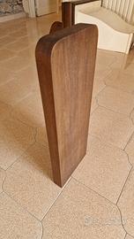 Mensola in legno massello tornito