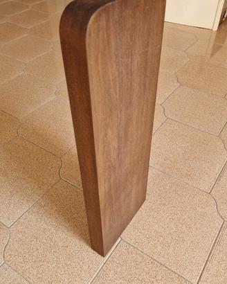 Mensola in legno massello tornito
