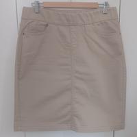 Gonna corta sfoderata