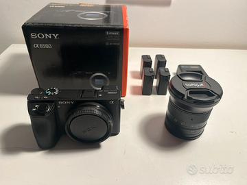 Sony a6500 lente 7artisans 12mm f2.8