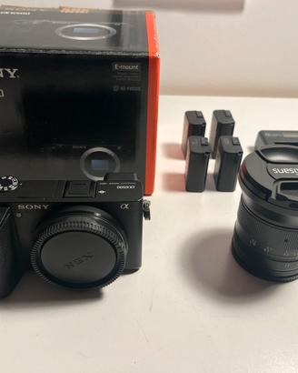 Sony a6500 lente 7artisans 12mm f2.8