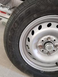 4 ruote per carrello elleb 