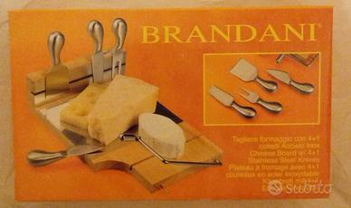 Set Tagliere Formaggio Brandani 4+1