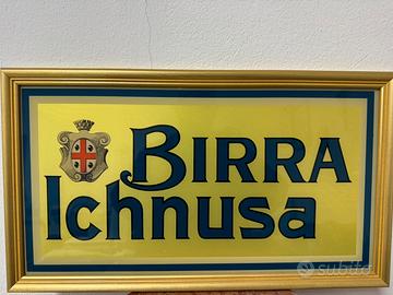 Birra Ichnusa Quadro insegna