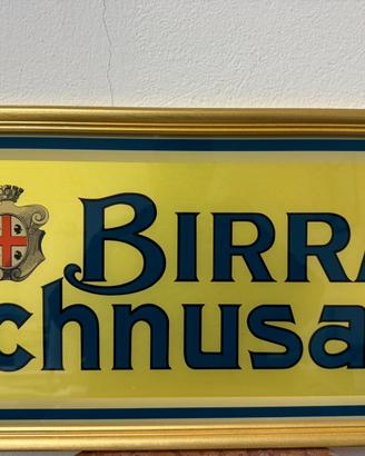 Birra Ichnusa Quadro insegna