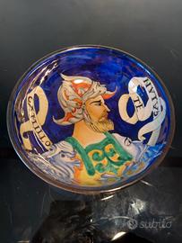 Ceramica dipinta a mano firmata E.Mari