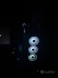pc gaming ddr5+monitor msi 24 pollici curvo