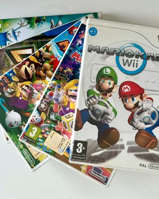 Lotto Giochi Nintendo Wii Mario Party Kart Rayman