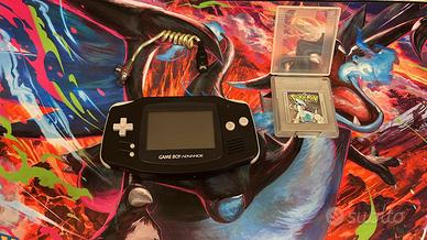 Game Boy Advance Originale + Pokémon Argento