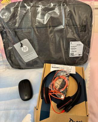 Porta pc, mouse, cuffie