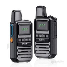 Coppia Walkie Talkie Mini PMR446 Display