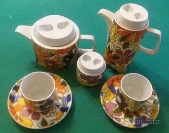 Servizio di tè di Ceramica Franco Pozzi Gallarate