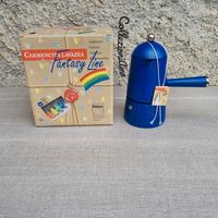 Caffettiera Carmencita Lavazza Blu vintage nuova