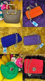 Borse FATTE A MANO ALL’UNCINETTO