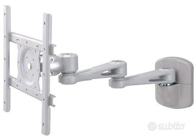 Supporto da parete tv monitor 360 gradi 20Kg Nuovo