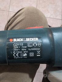 mola angolare black and decker cd115