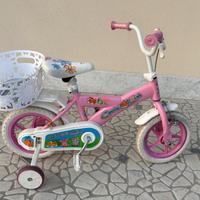 bici piccola con rotelline bambina
