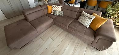 Divano angolare con chaise longue
