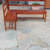 Panchina in legno 