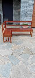 Panchina in legno 