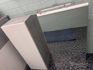 Bagno mobile piu lavabo piu  specchiera led 2