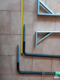 staffe scaffali e porta biciclette 