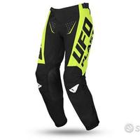 Pantaloni Motocross UFO Oblivion Nero/Giallo