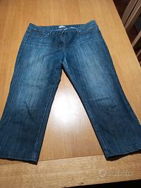 jeans Oltre Capri/pinocchietto. Tg 48