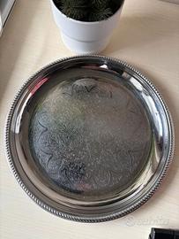 Vassoio ALESSI acciaio inox 18/10 inciso – design