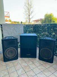 Coppia casse piu subwoofer