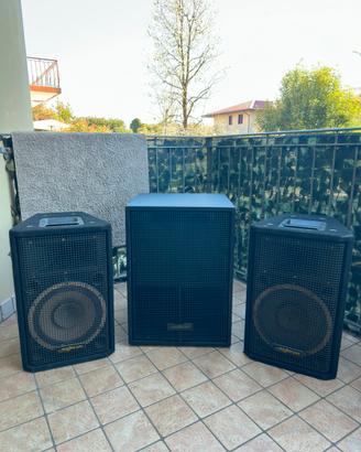 Coppia casse piu subwoofer