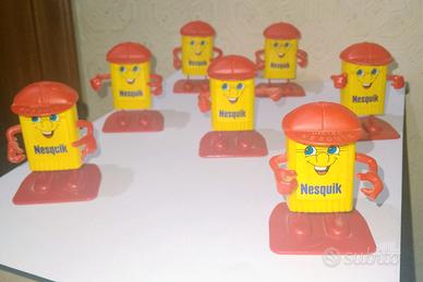 Saltaquik Nesquik gadget anni '80  7 pezzi