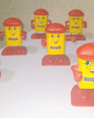 Saltaquik Nesquik gadget anni '80  7 pezzi