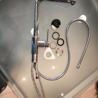 Rubinetto da cucina Franke con doccetta.