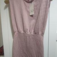 Vestitino zara color rosa taglia 42 con cartellino