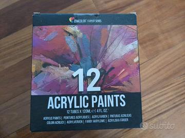 Colori acrilico Zenacolor