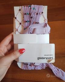 Collant Golden point lilla