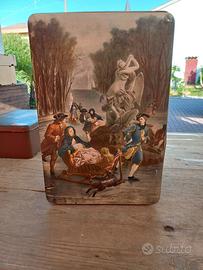 Scatola in latta anni 60