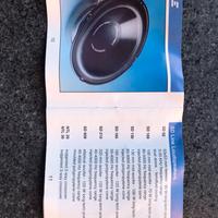 Altoparlanti 165 coral con twiter e cavi alimentaz