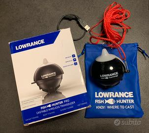 Ecoscandaglio Lowrance fish hunter pro