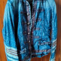 Giacca IMPERIAL denim stile militare vintage –