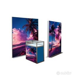 Pareti Retroilluminate Smontabili - Led Integrati