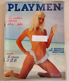 PLAYMEN Agosto 1987 n. 8 Ilona Staller/ Con Poster