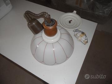 Lampadario "Circolina" Vetro
