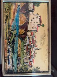 Miniatura foglia oro quadro