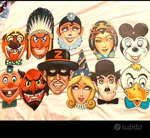 Maschere carnevale anni 60/70