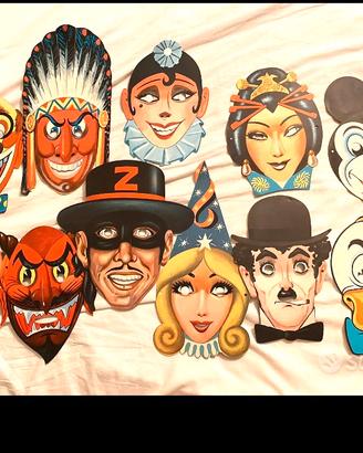 Maschere carnevale anni 60/70
