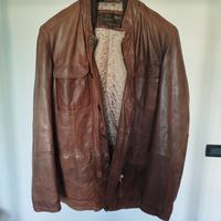 Giacca vintage in pelle Marlboro Classics